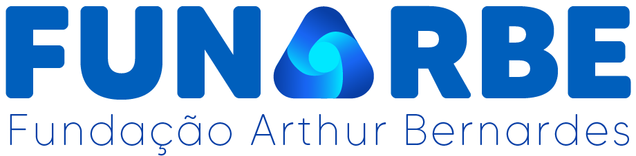 Logotipo da FUNARBE, Fundação Arthur Bernardes, fundação de apoio à Universidade Federal de Viçosa.